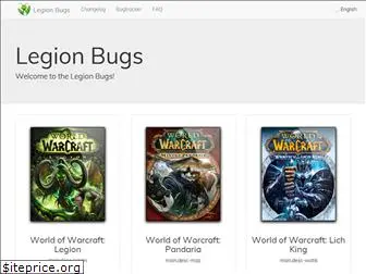 legionbugs.com