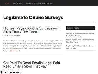 legitimateonlinesurveys.com