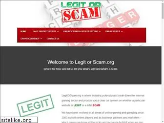 legitorscam.org