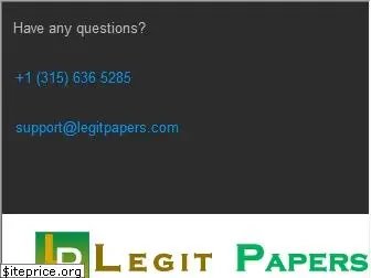 legitpapers.com