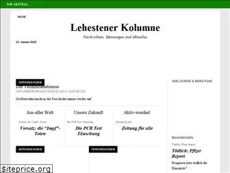 lehestener-kolumne.de