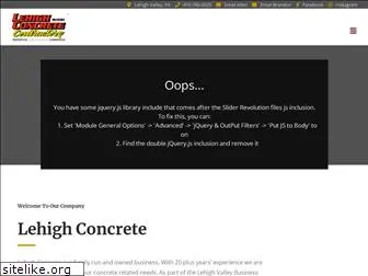 lehighconcrete.com