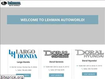 lehmanautoworld.com