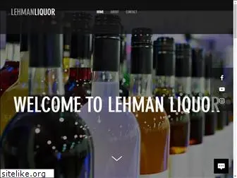 lehmanliquor.com