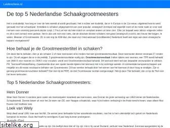 leidenchess.nl