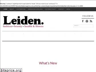 leidenmagazine.com.au