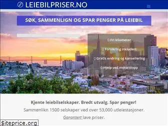 leiebilpriser.no