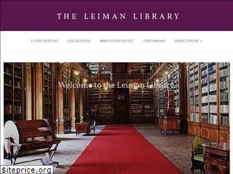 leimanlibrary.com