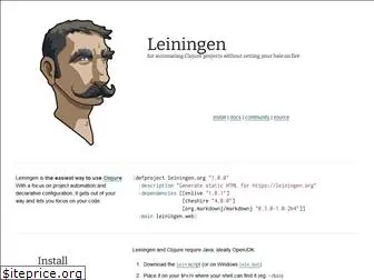 leiningen.org