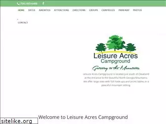 leisureacrescampground.com