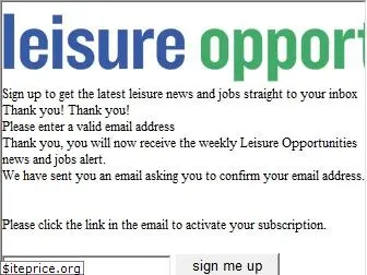 leisureopportunities.co.uk