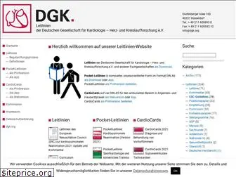 leitlinien.dgk.org