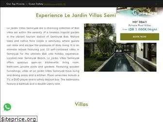 lejardinvillas.com