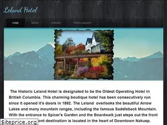 lelandhotelnakusp.com