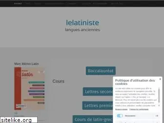 lelatiniste.net