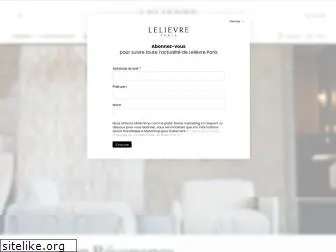 lelievreparis.com