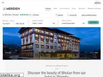 lemeridienthimphu.com