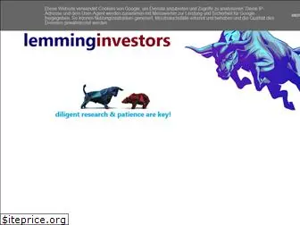 lemminginvestors.blogspot.com