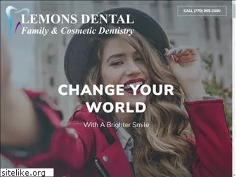 lemonsdental.com