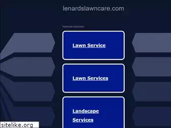 lenardslawncare.com