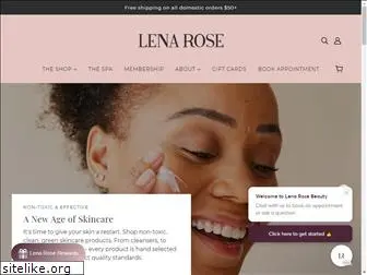 lenarosebeauty.com