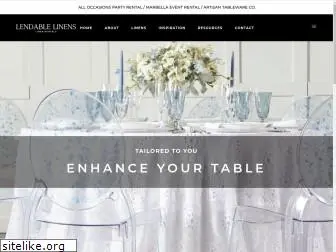 lendablelinens.com