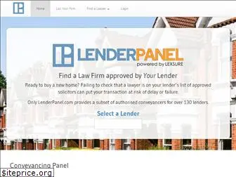 lenderpanel.com