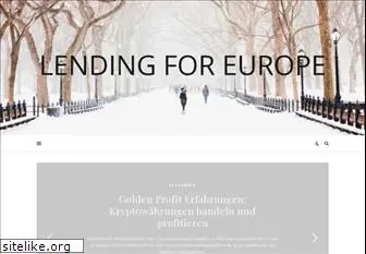 lending-for-europe.eu