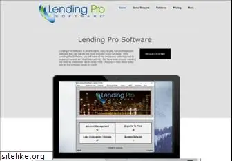 lendingprosoftware.com