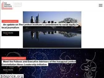 www.lenfestinstitute.org
