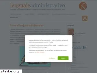 lenguajeadministrativo.com