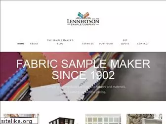 lennertsonsample.com