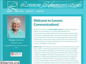 lennoncommunications.com