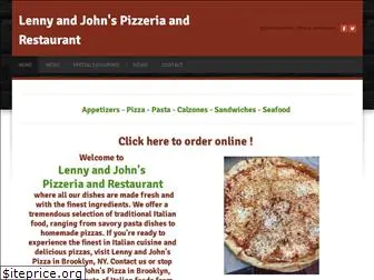 lennyandjohnspizza.com