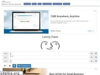 lennyfacecopy.com