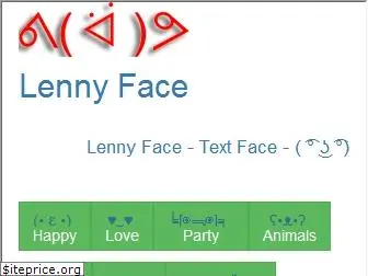 lennyfacetext.com