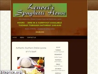 lenocisspaghettihouse.com