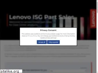 lenovodcgpartsales.com