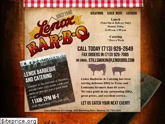 lenoxbbq.com