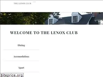 lenoxclub.com