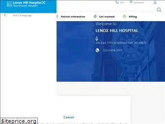 lenoxhillhospital.org