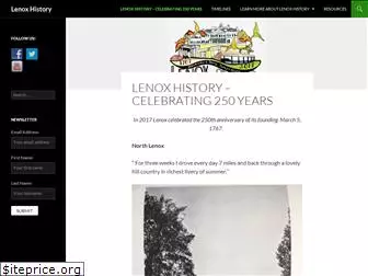 lenoxhistory.org