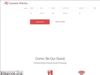 lenoxhotelph.com