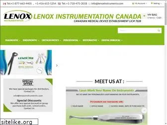 lenoxinstruments.com