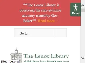 lenoxlib.org