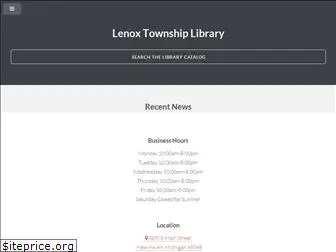 lenoxlibrary.org