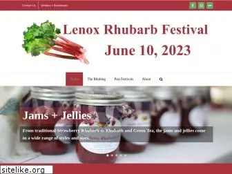 lenoxrhubarbfestival.com