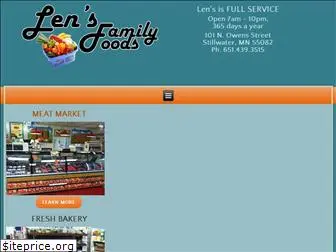lensfamilyfoods.net