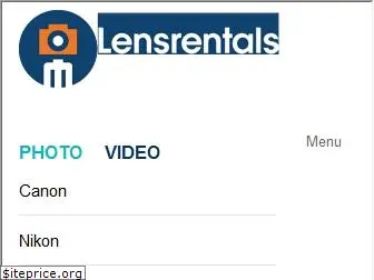 lensrentals.com