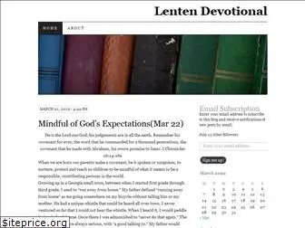 lentendevotional.wordpress.com